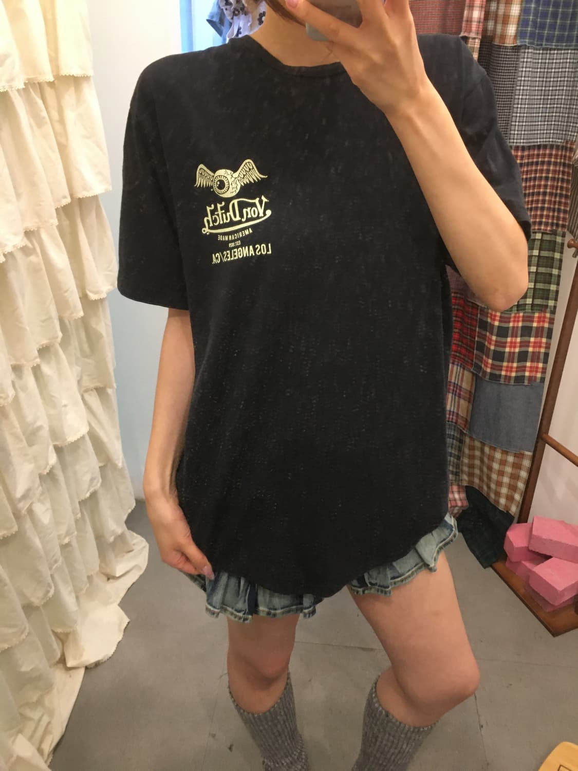 본더치 백 빅로고 티셔츠 상품이미지4