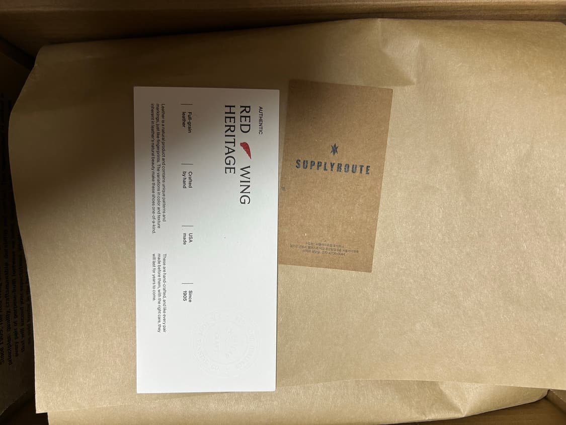 *새상품*레드윙 6인치 라운드토 8167 호손에블린 8D 상품이미지6