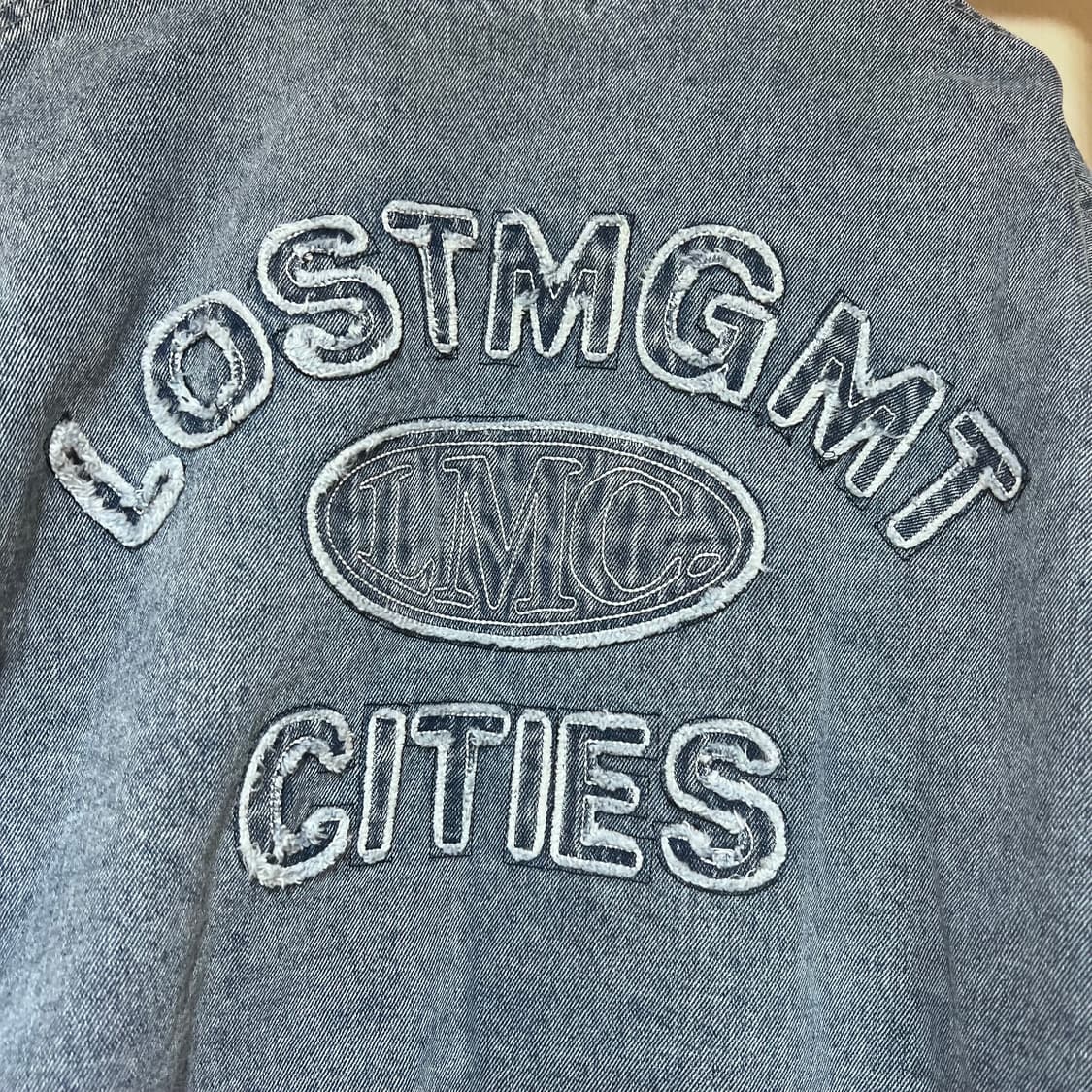 [M] LMC 엘엠씨 데님 바시티 자켓 상품이미지6