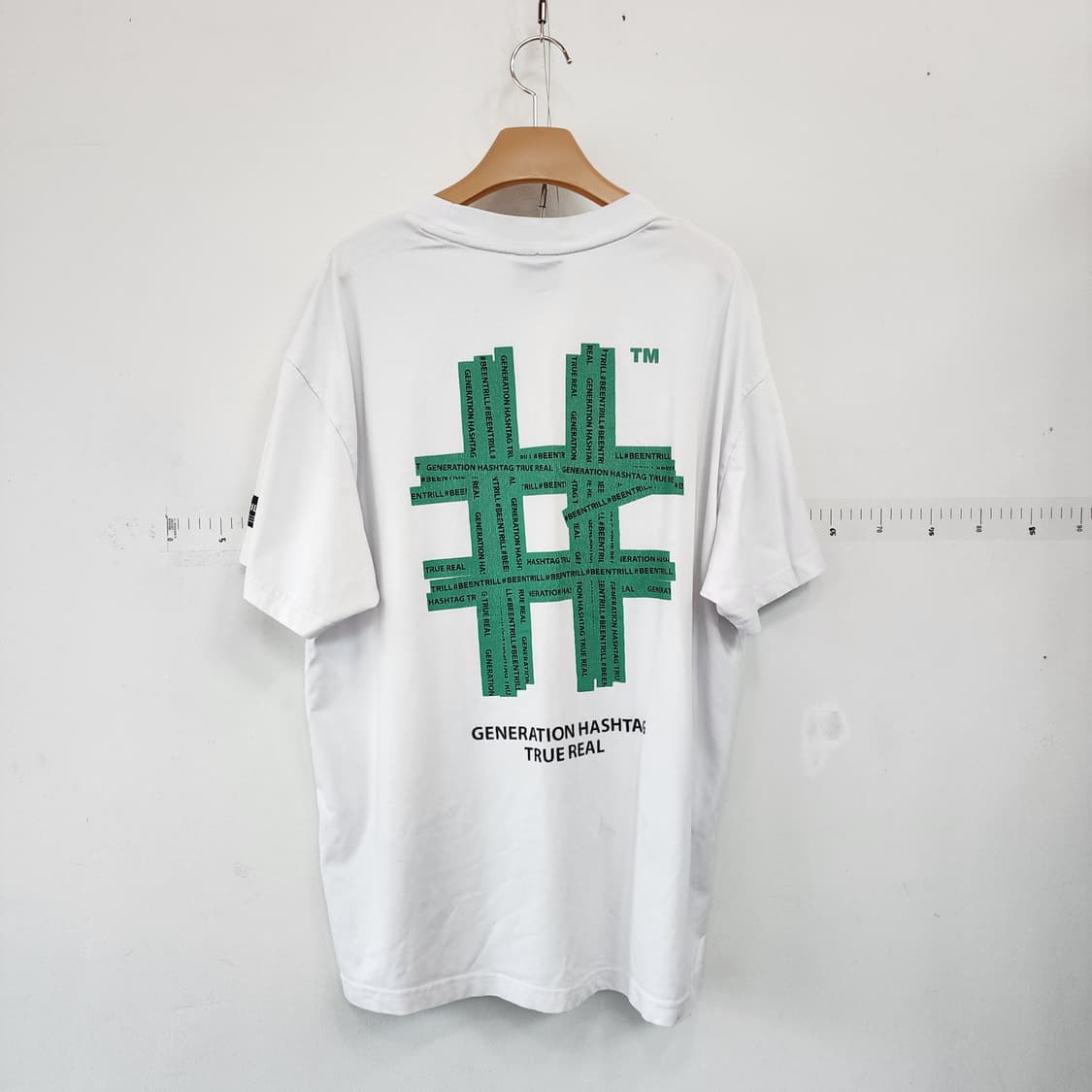 빈트릴 흰색 반팔 티셔츠 상품이미지3