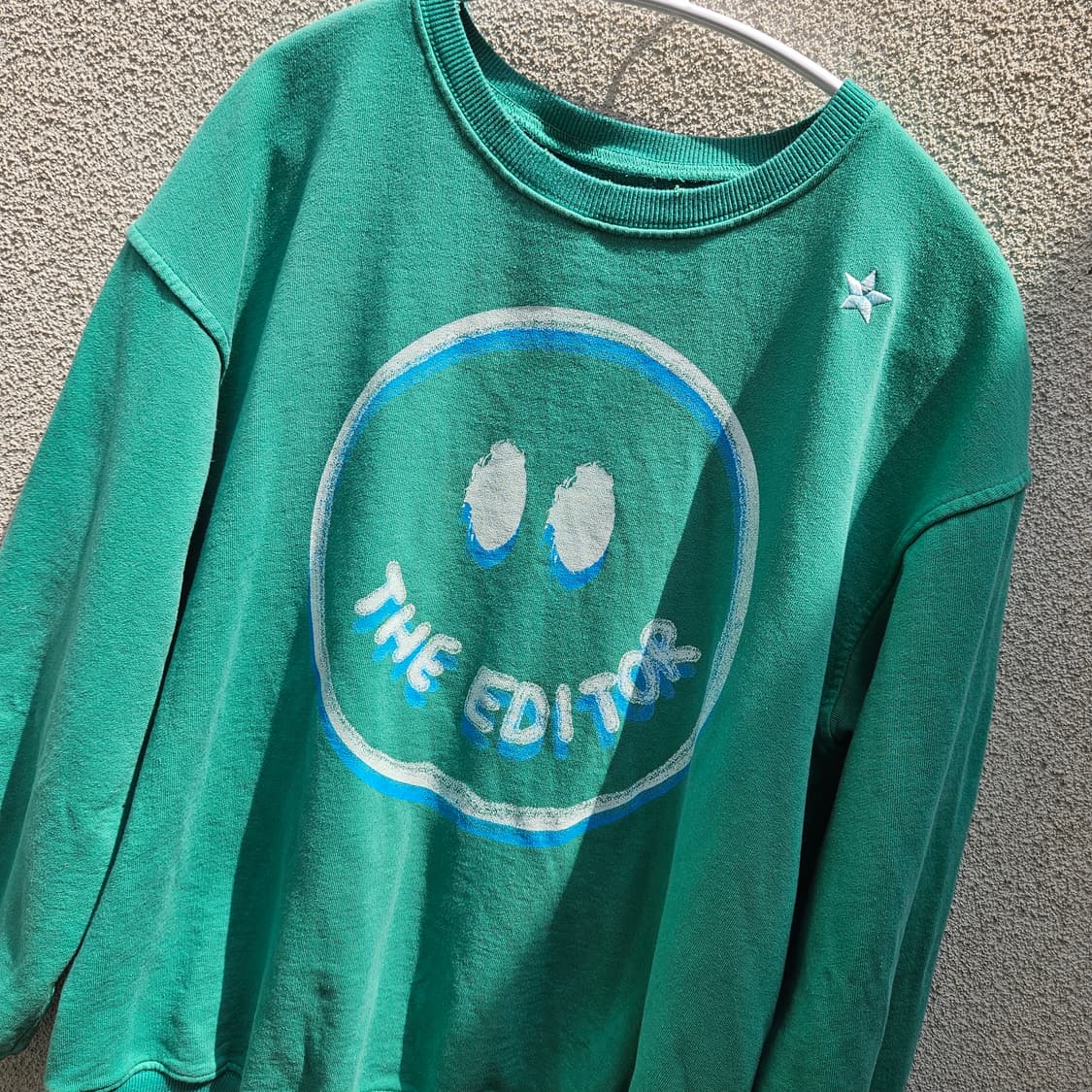 더에디터 지퍼 스웻 맨투맨 상품이미지2