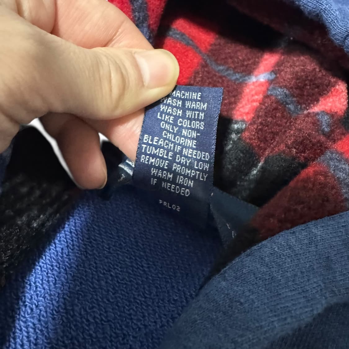 폴로 랄프로렌 패치워크 빅포로니 후드집업 상품이미지5