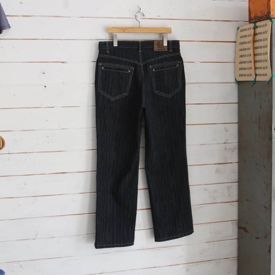 (착용컷) santafe 패턴 팬츠 (남성용 34) 상품이미지2