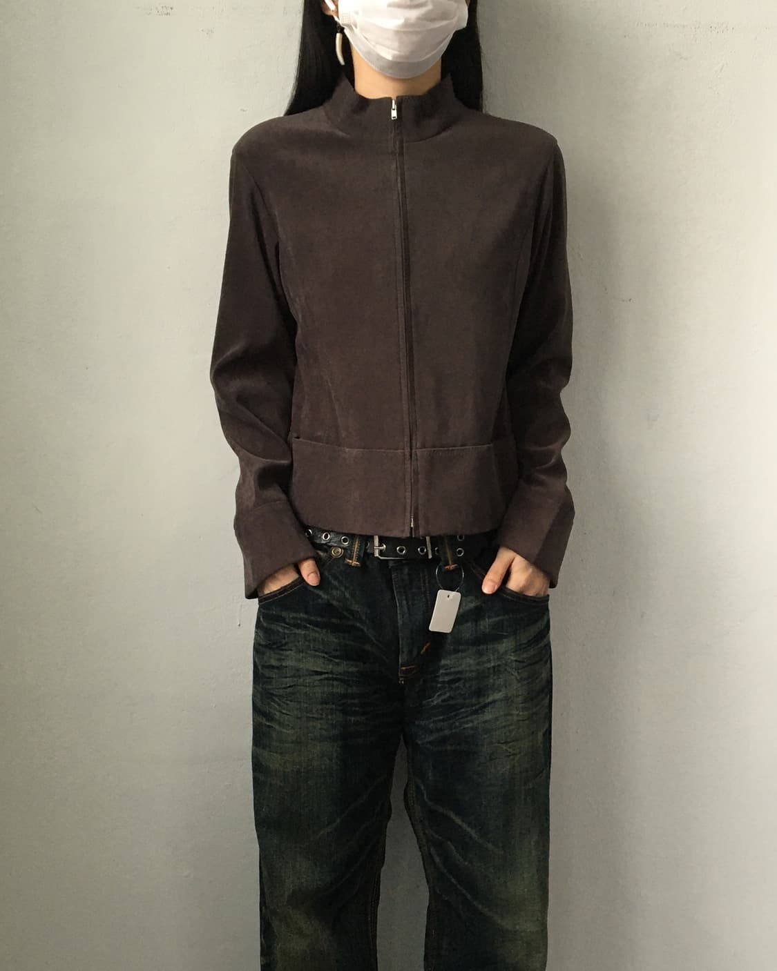 High neck zip up 상품이미지1