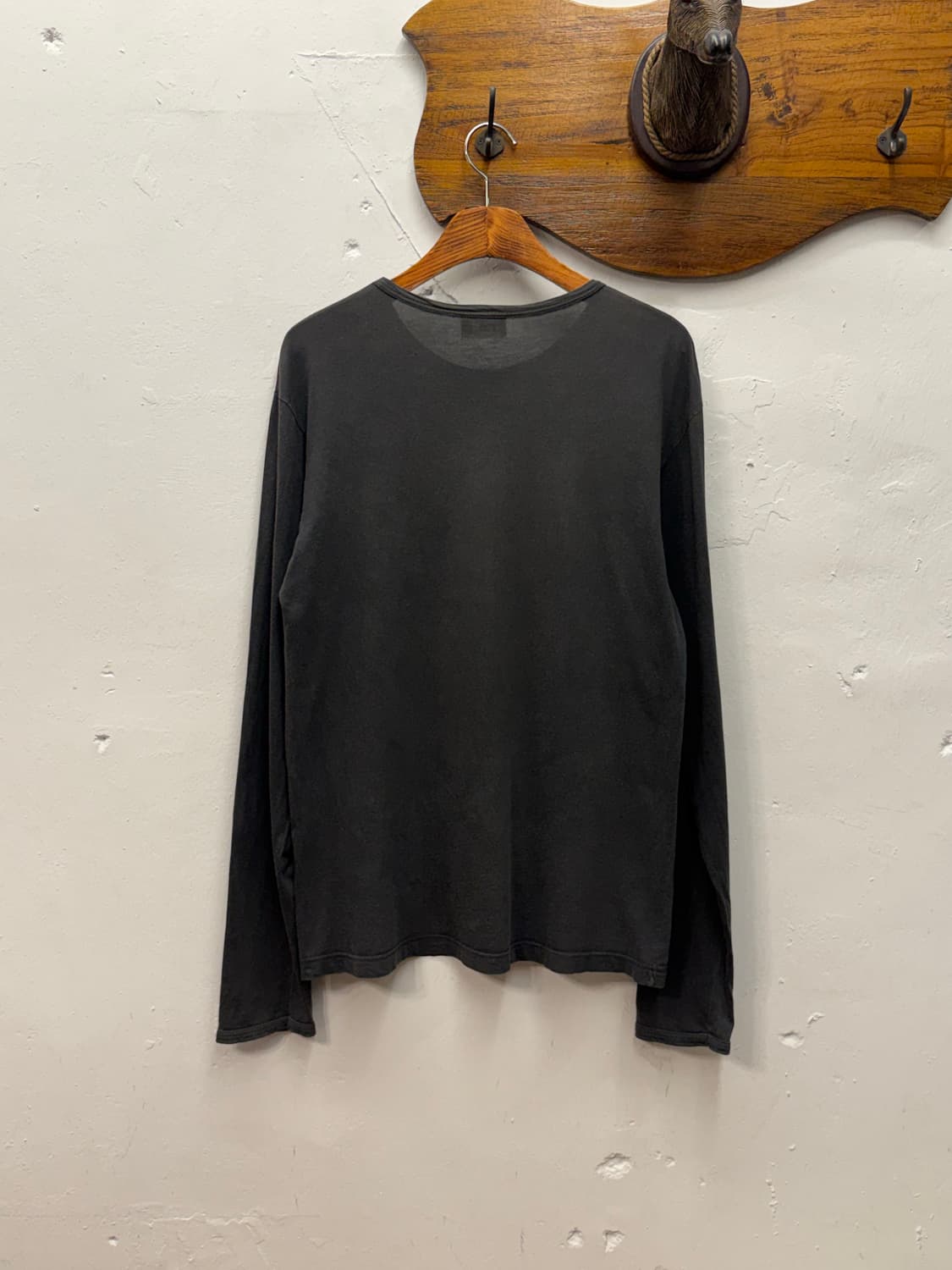 agnès b. Homme Rafael Gray Long Sleeve T 상품이미지6