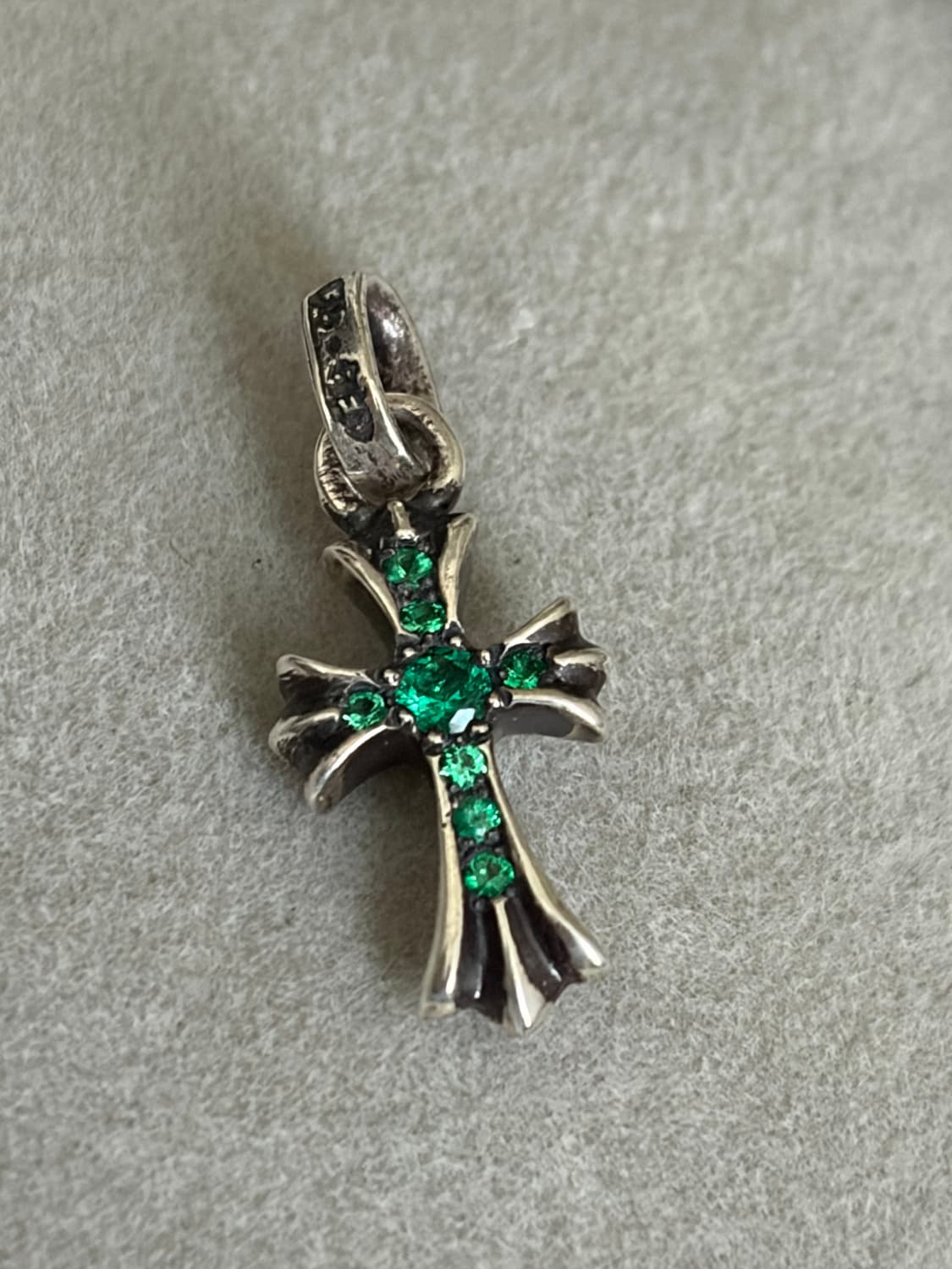 크롬하츠 베이비펫 에메랄드 펜던트 상품이미지1