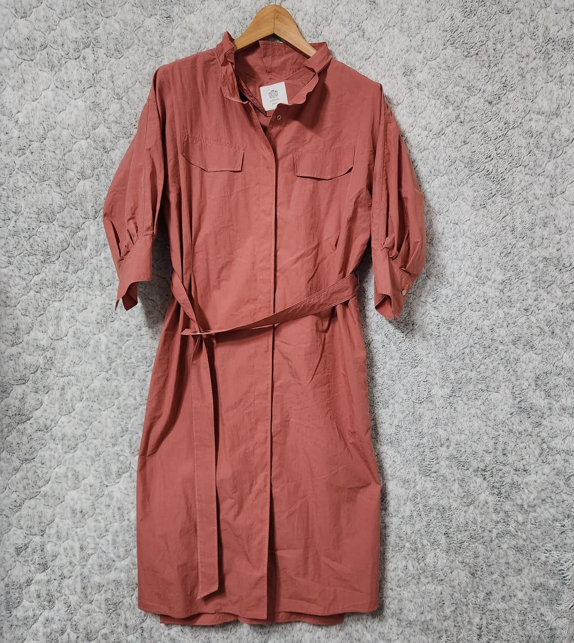 H999 [85] 아테스토니 a.testoni 벨트 원피스 상품이미지1