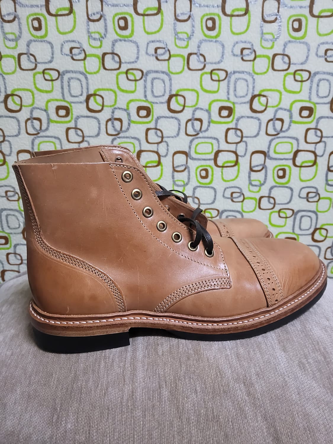 오크스트릿 내추럴 캡토부츠 신품260 OAK STREET  상품이미지3