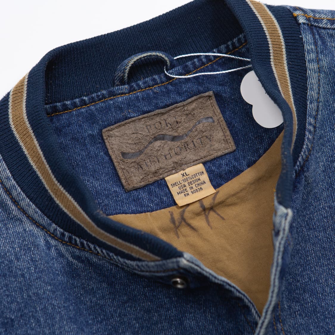 90s Port 데님 바시티 자켓 상품이미지7