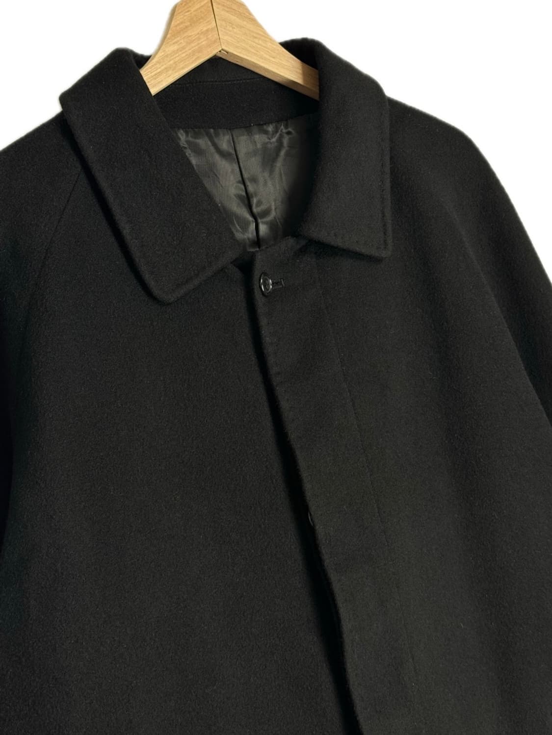 일본 빈티지 캐시미어 100% 발마칸 코트 XL 상품이미지1