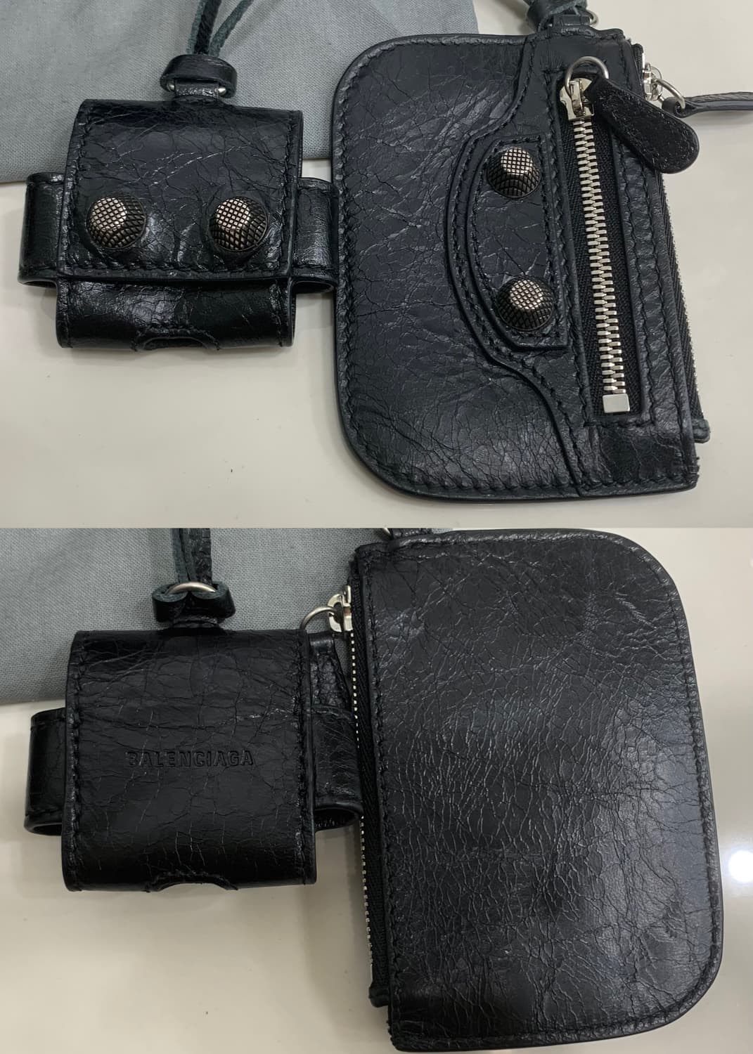 발렌시아가 르카골 미디엄 토트백 숄더백 블랙 레더 가방 미디움 상품이미지7