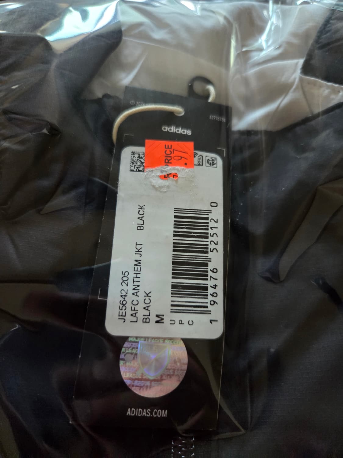 아디다스 LAFC 리버시블 앤섬 자켓 블랙 팝니다. 상품이미지5