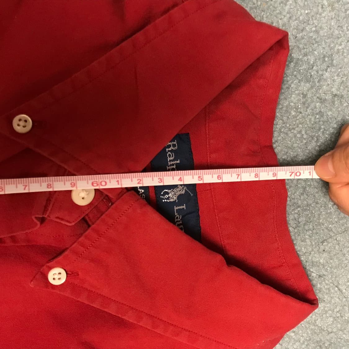 폴로 레드 셔츠 상품이미지2