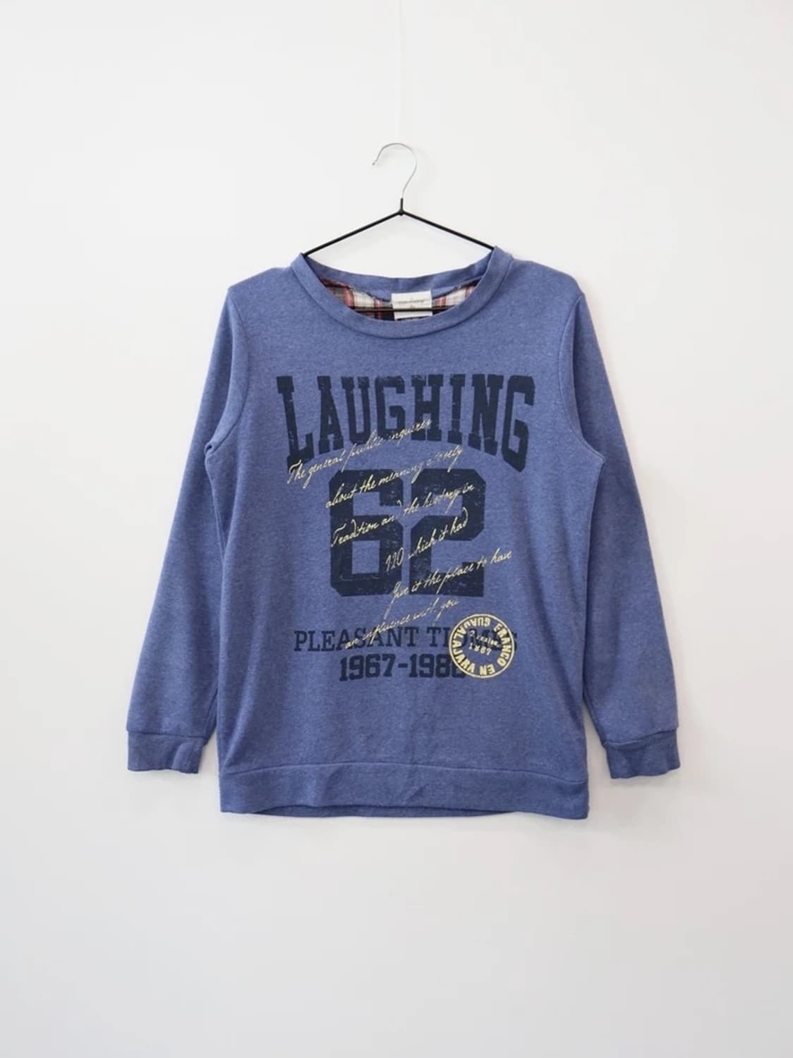 Jpn Laughing 62 Blue Sweatshirt 상품이미지3
