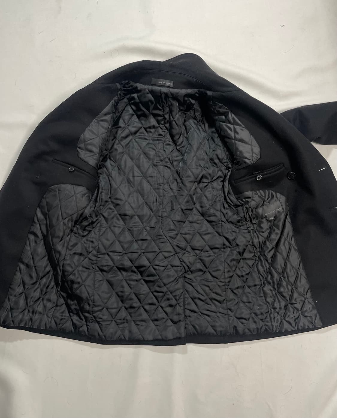 우영미 솔리드옴므 나폴레옹 피코트 상품이미지8