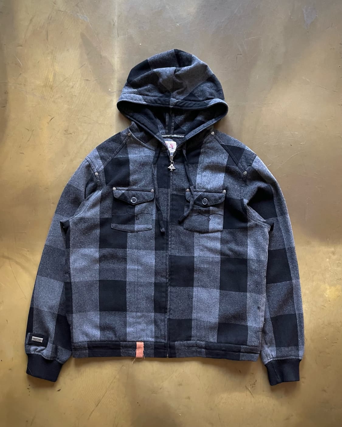 00s LRG Check Pattern Active Hood Jacket 상품이미지3