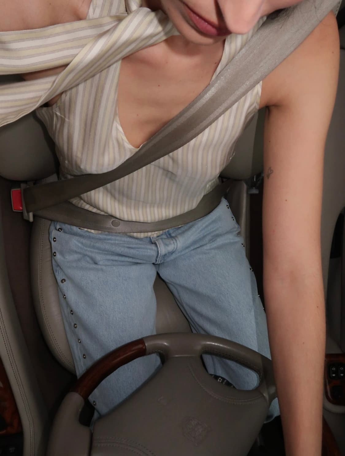 팔로마울 crowd 데님팬츠 상품이미지5