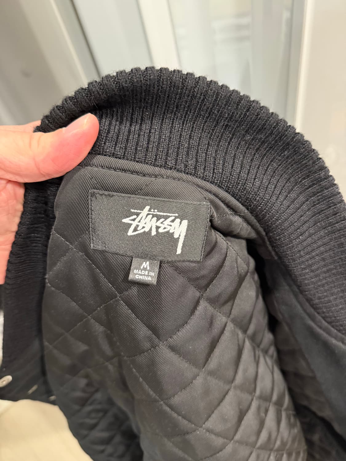 스투시 수베니어 바시티 스타디움자켓 m 상품이미지4