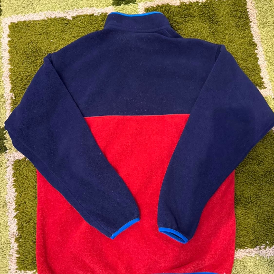 10s 파타고니아 신칠라 스냅-T 네이비/레드/블루 상품이미지4