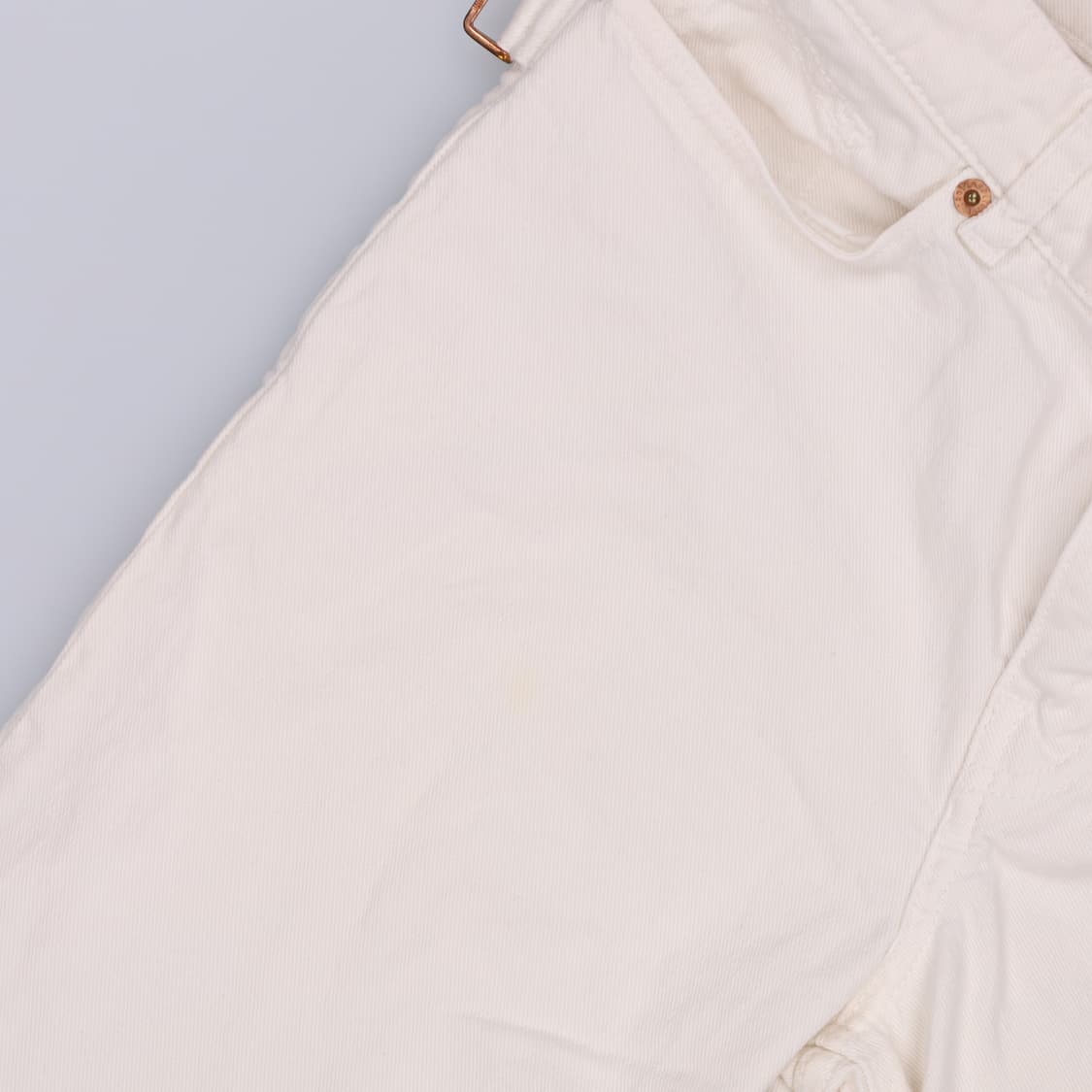 실측확인 쟈딕앤볼테르 여성 화이트진 0430H 상품이미지6