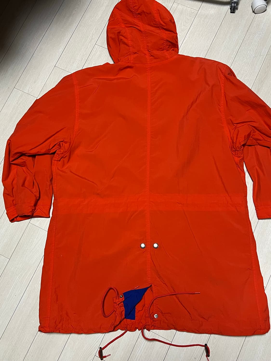 폴로 랄프로렌 RL-92 오렌지색 바람막이 야상점퍼 S사이즈 상품이미지7