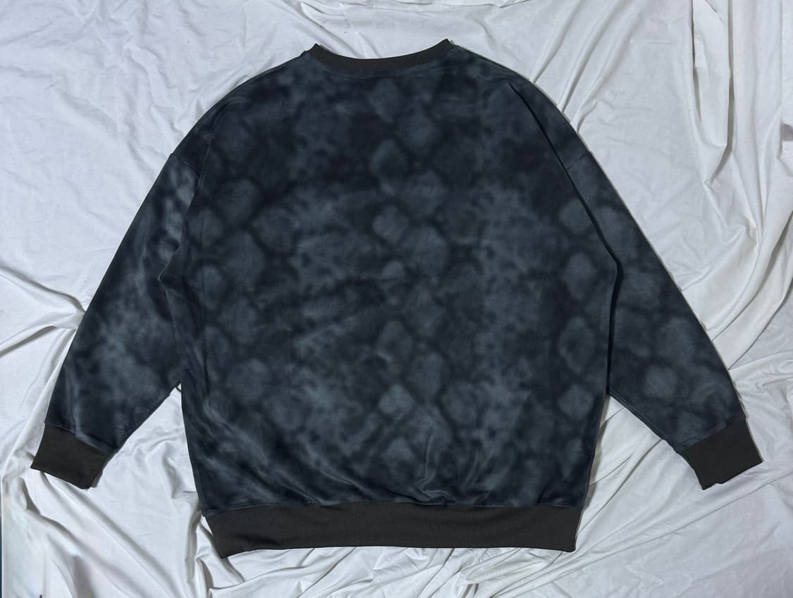 Hare 파이톤 패턴 스웨트셔츠 상품이미지2