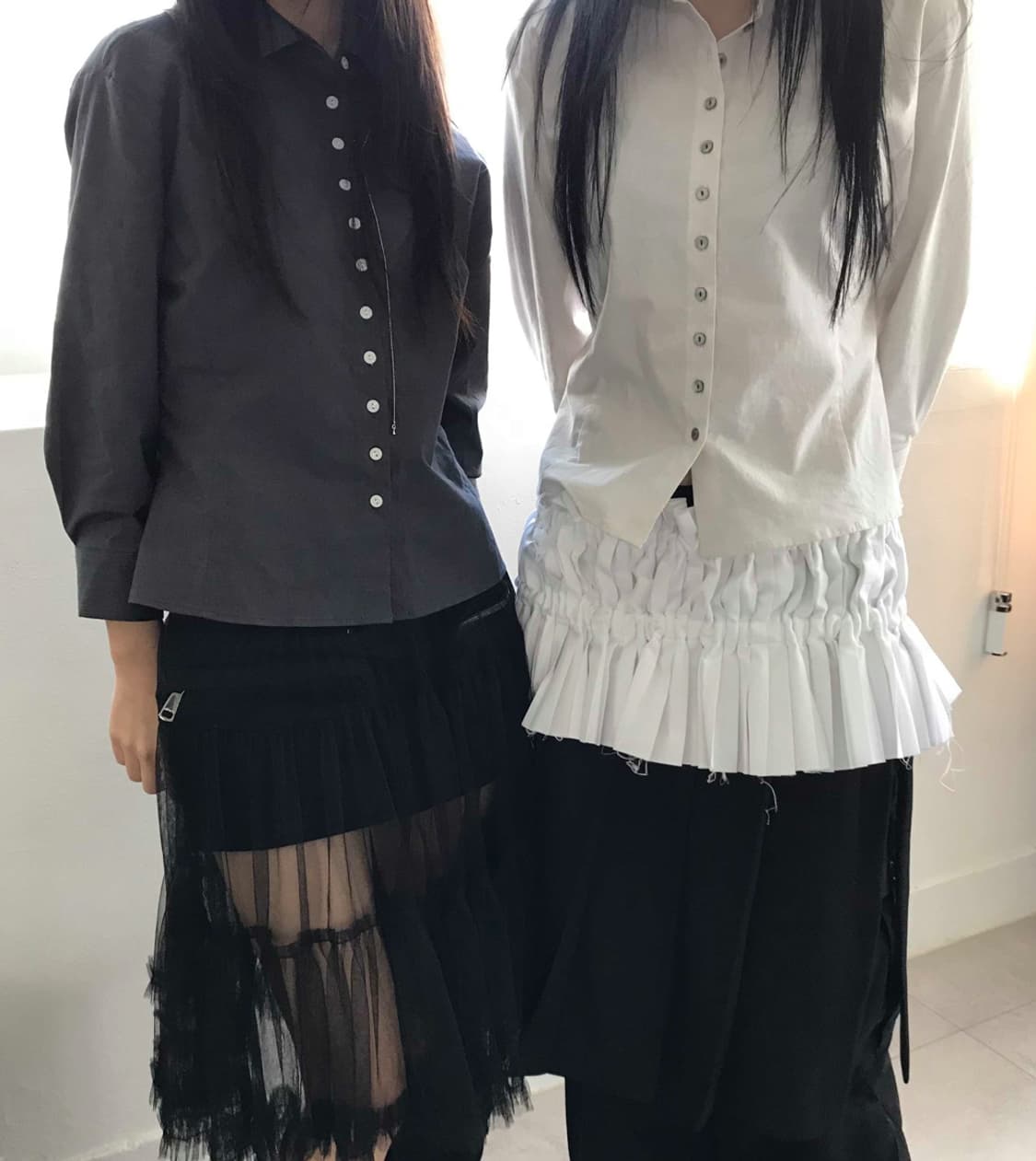 튜프티 maison button shirt - ivory 상품이미지1