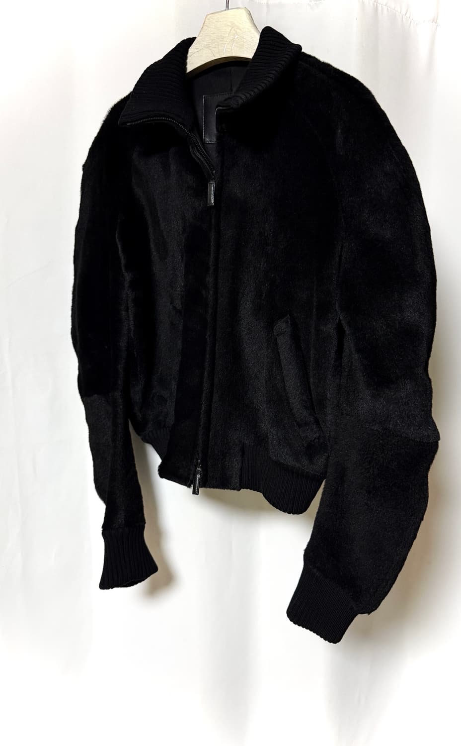 캘빈클라인 메인컬렉션 밀리터리 2way 리얼퍼 레더 봄버 상품이미지1