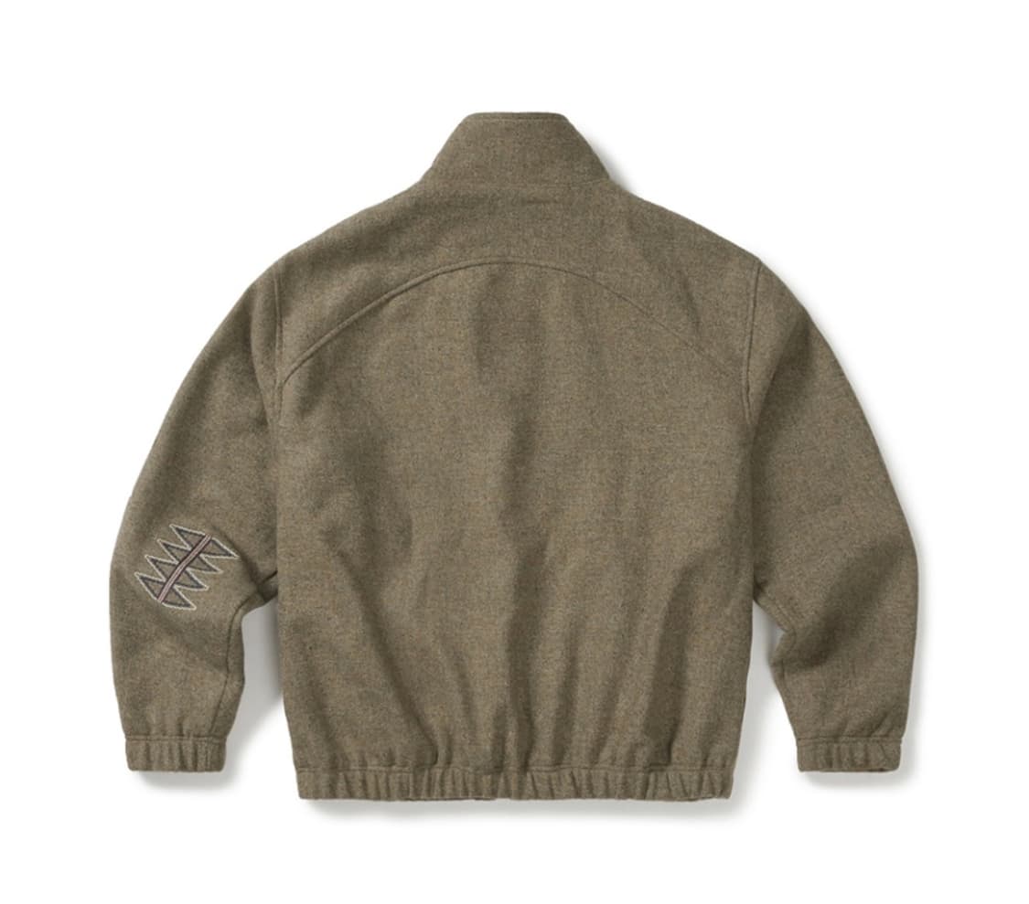 카락터 마체테 울 블루종 01 (Taupe melange) 상품이미지2