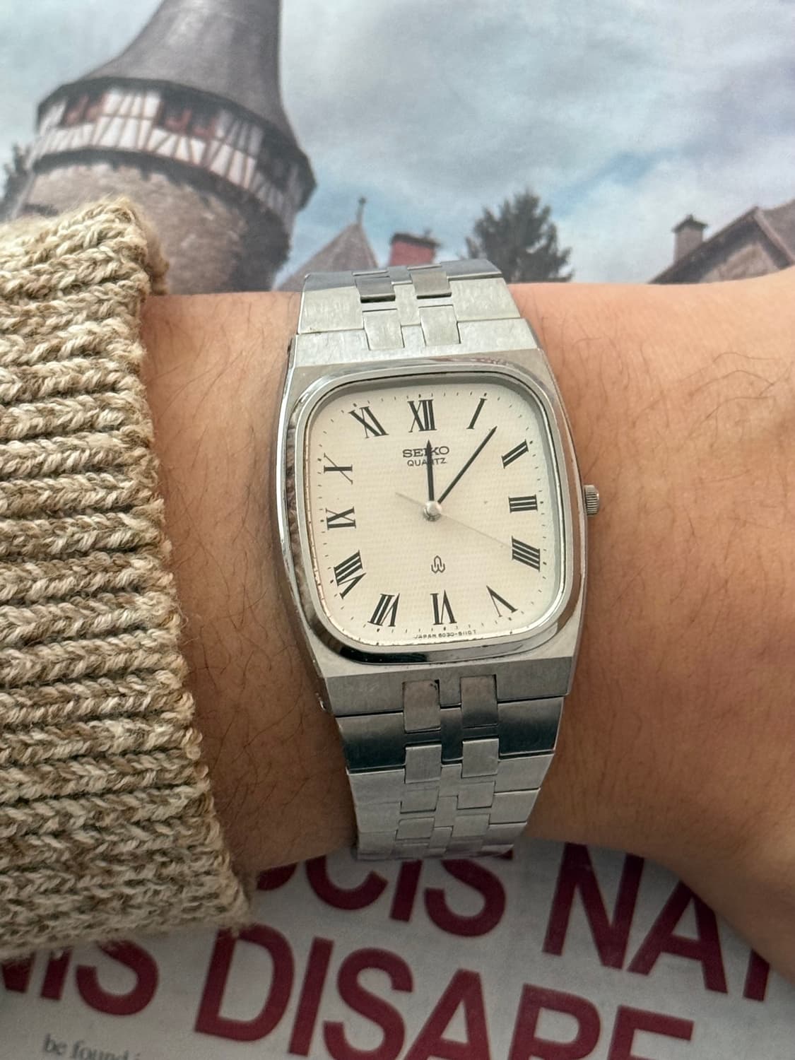 Seiko 세이코 Square Quartz TV 스크린 상품이미지7