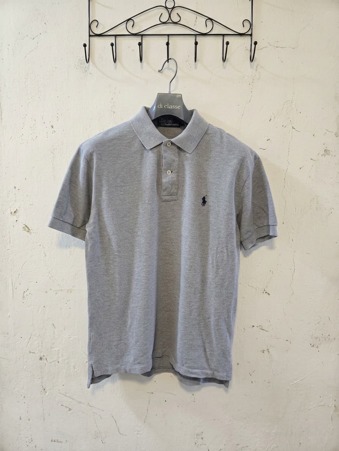 폴로 랄프로렌 회색 카라티 S 상품이미지1