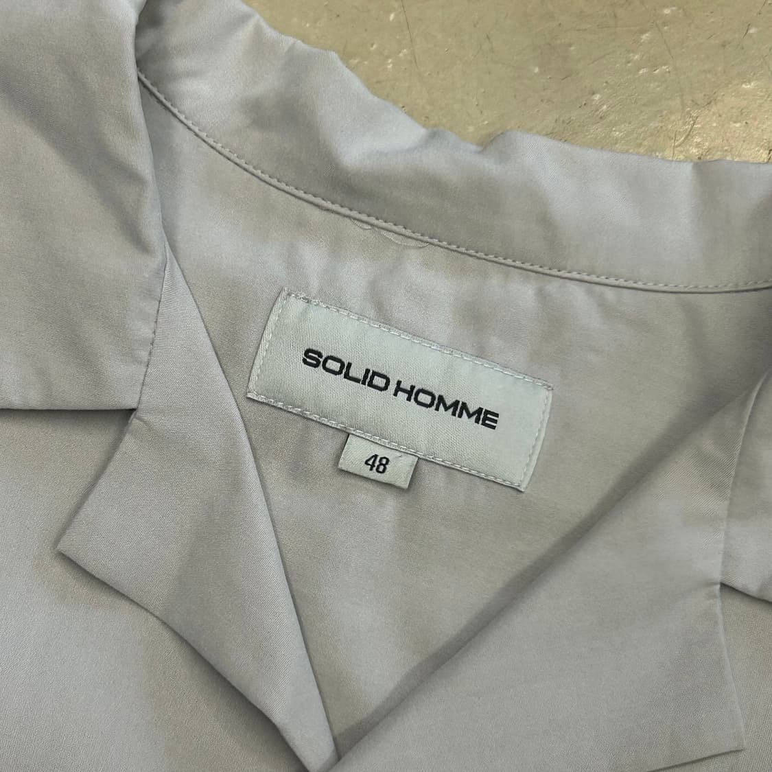 48 솔리드옴므 반팔 셔츠 상품이미지4