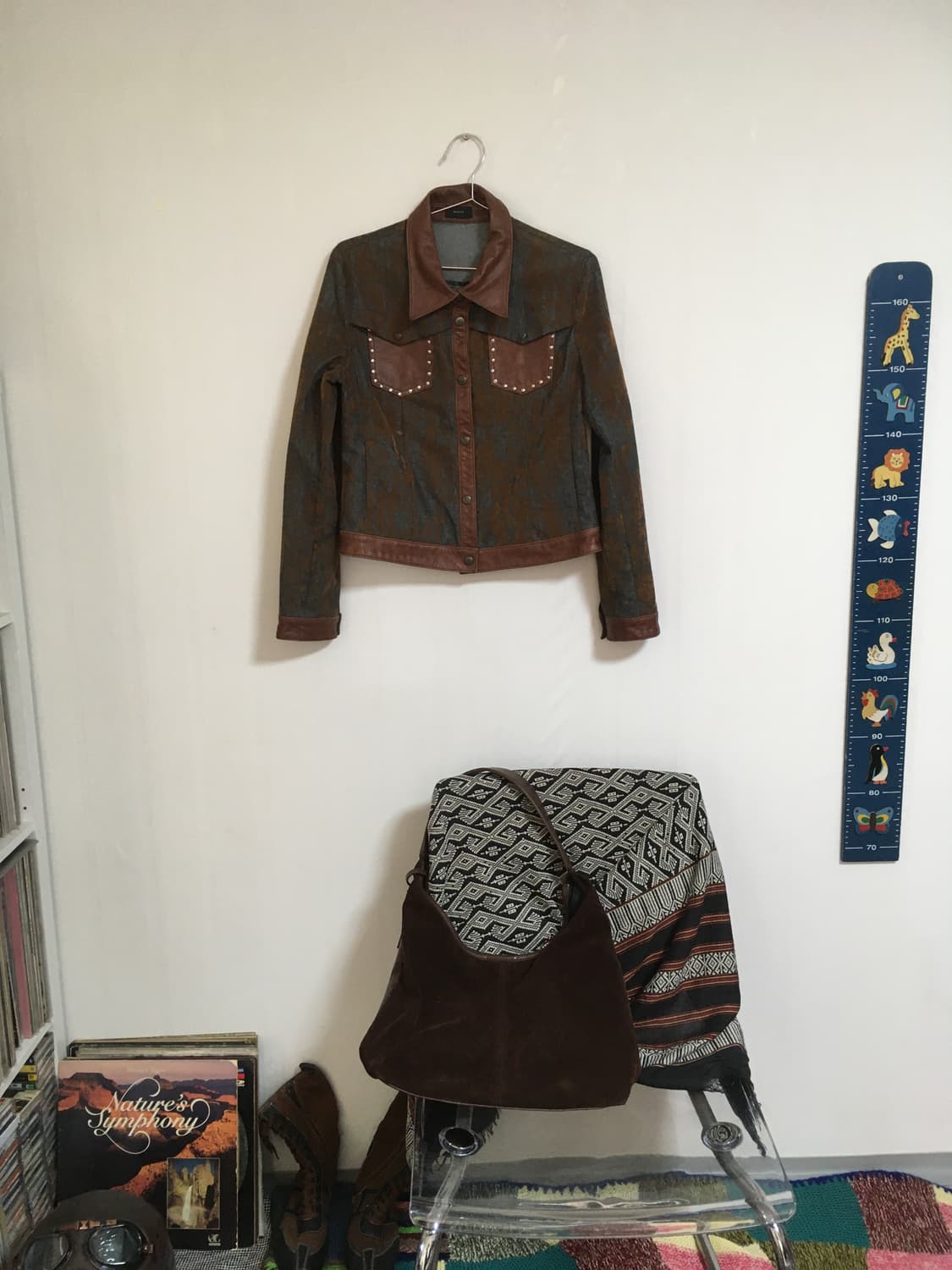 KOOGI Leather Trim Studded Western Jacke 상품이미지2