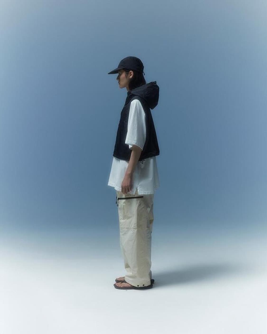 [2] 모이프 hooded crop vest 상품이미지2