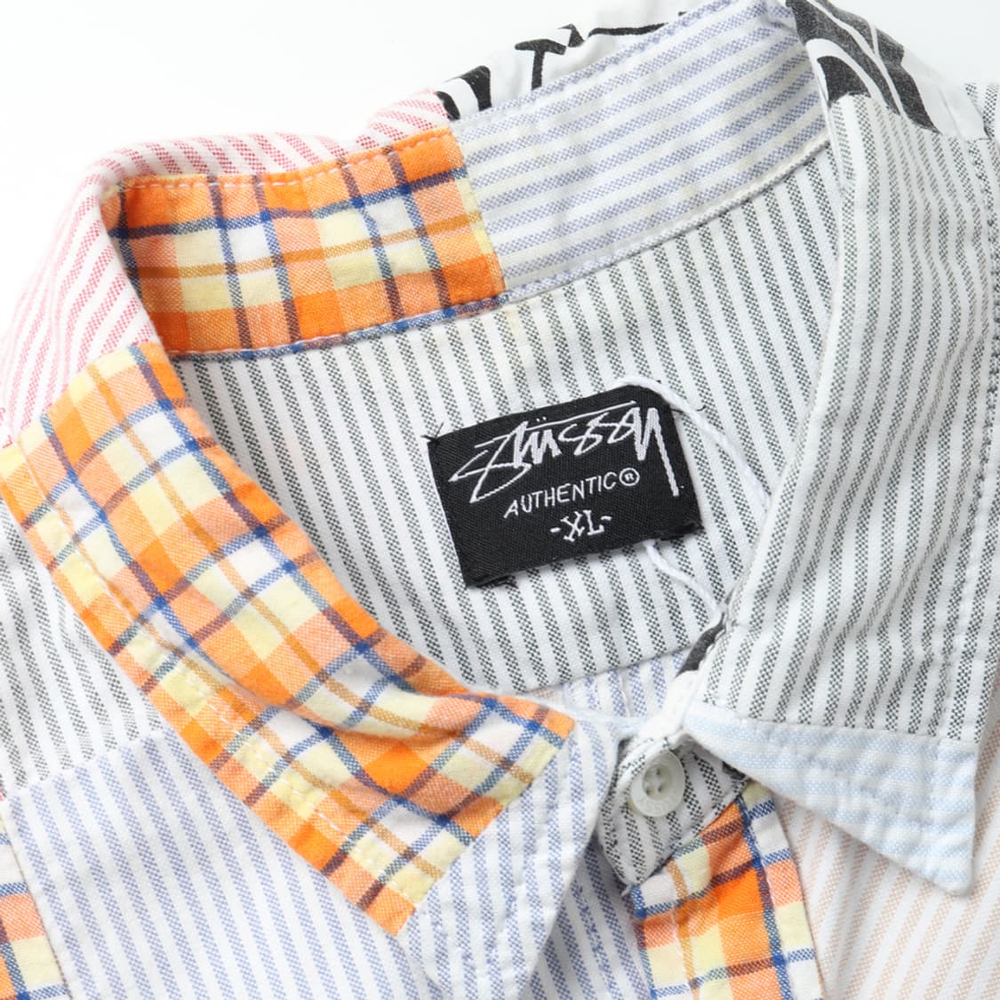 스투시 STUSSY Patchwork S/S Shirt 상품이미지4