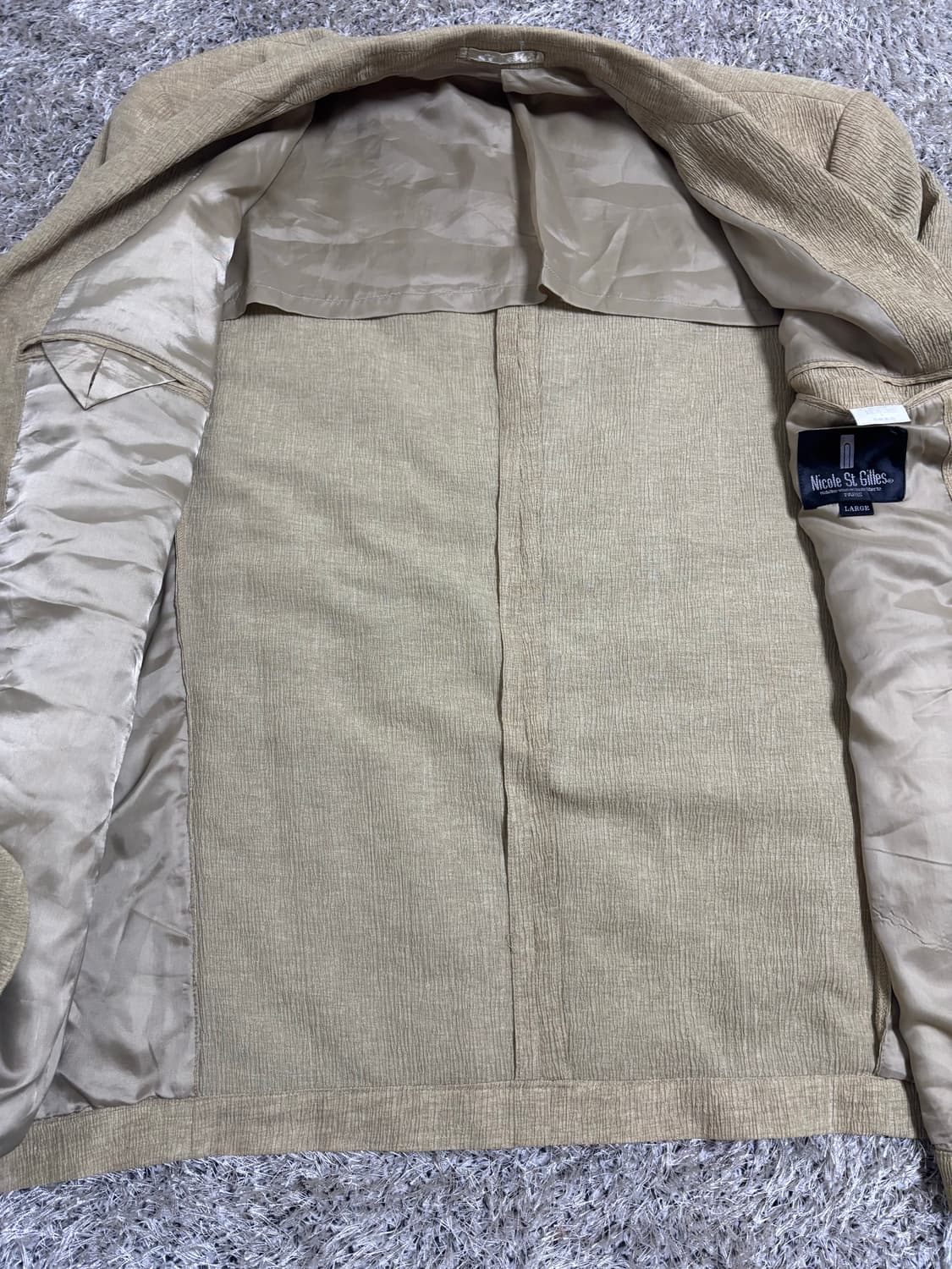 일본판 니콜생지르 블레이저 사이즈 105 상품이미지5