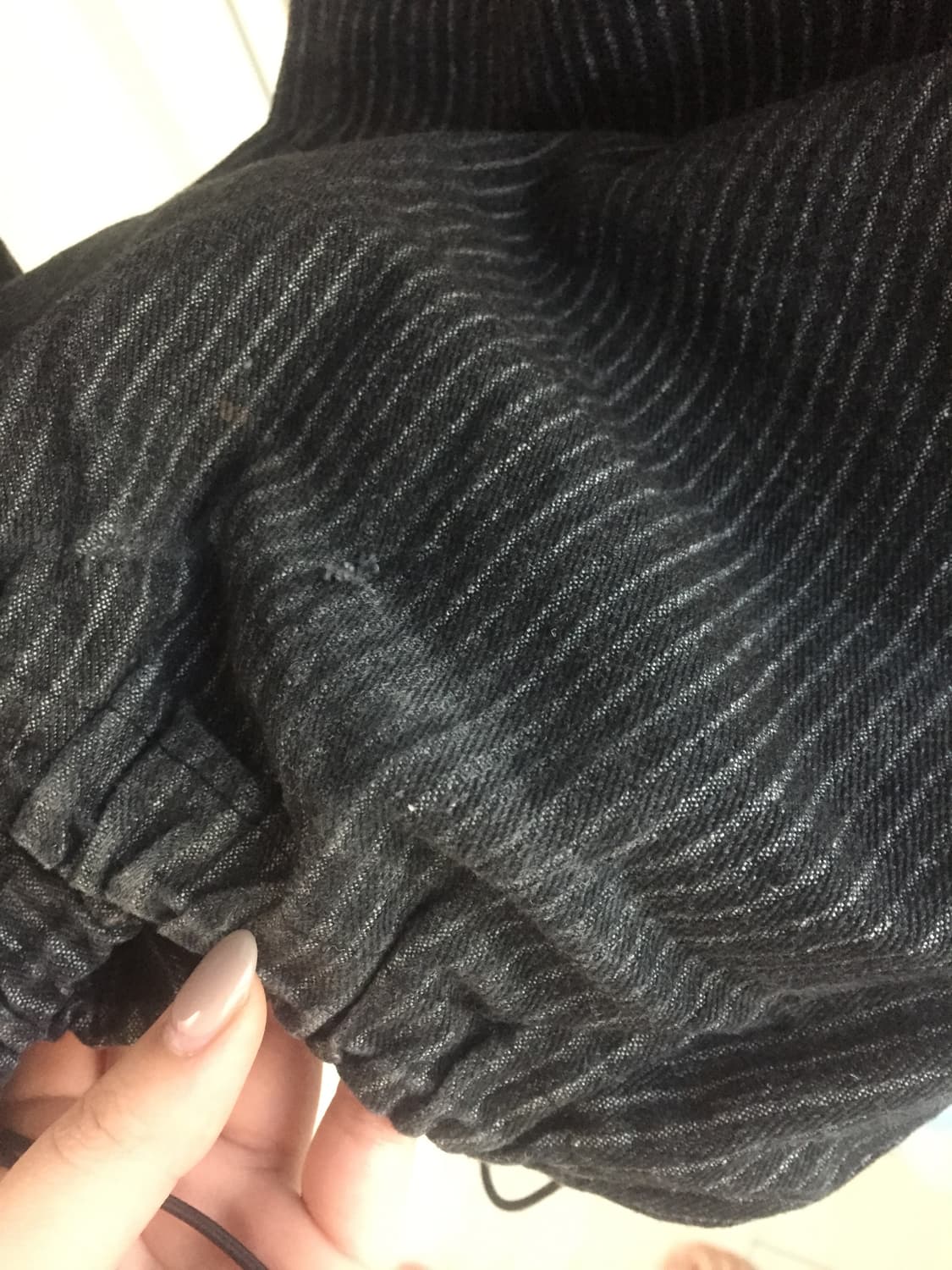 RUNTZ- BURNING MEGA WIDE STRIPE DENIM 상품이미지7