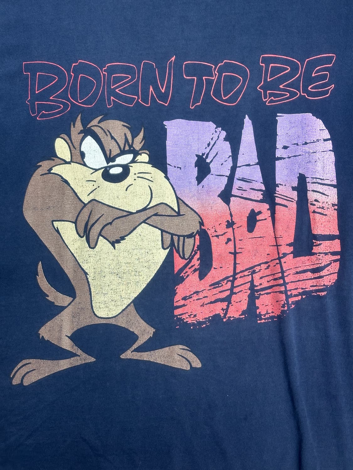 1998' 타즈 본투비배드 티셔츠XL 상품이미지3