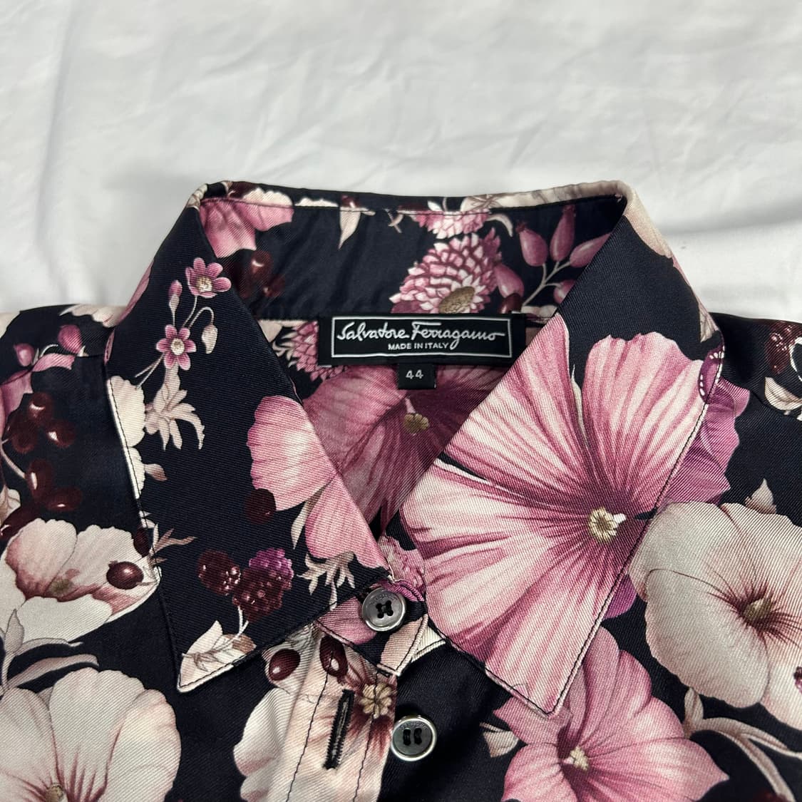 [Salvatore Ferragamo] 페라가모 오리엔탈 실크 블라우스 상품이미지5