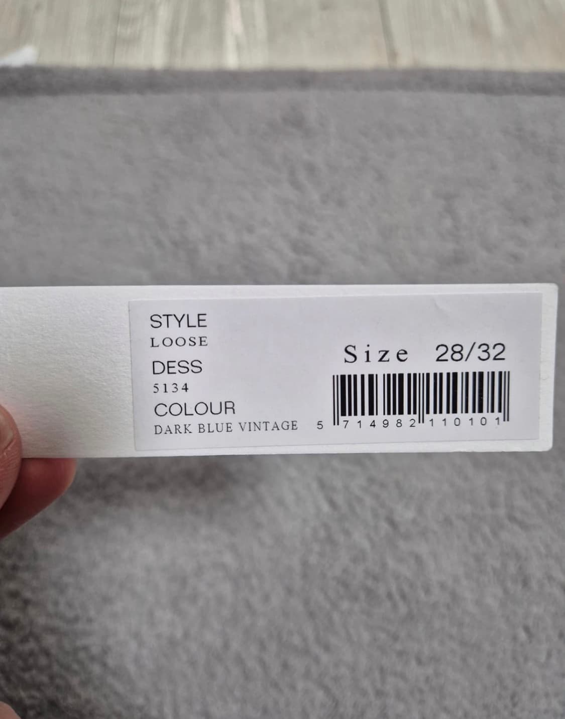 선플라워 루즈데님 다크블루 28 x 32 상품이미지2