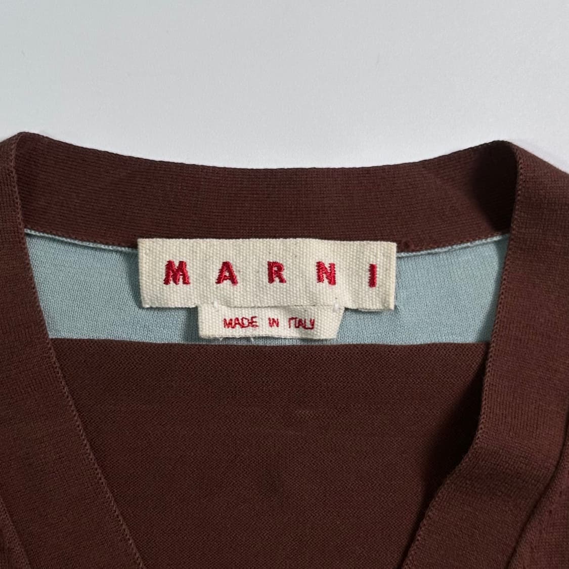 마르니 투톤 코튼 가디건 상품이미지5
