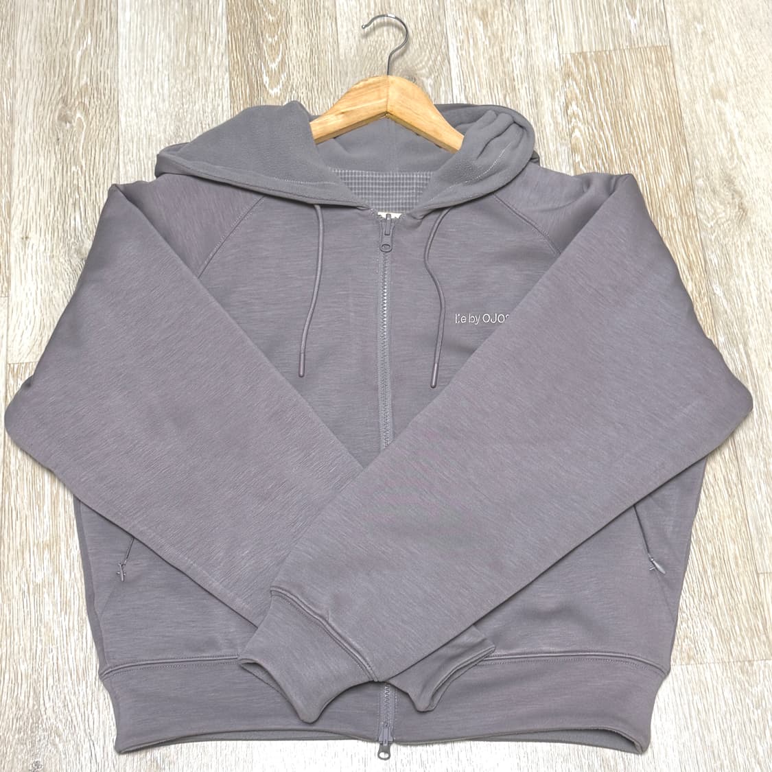 오호스 리버시블 후드집업 cocoa 상품이미지4