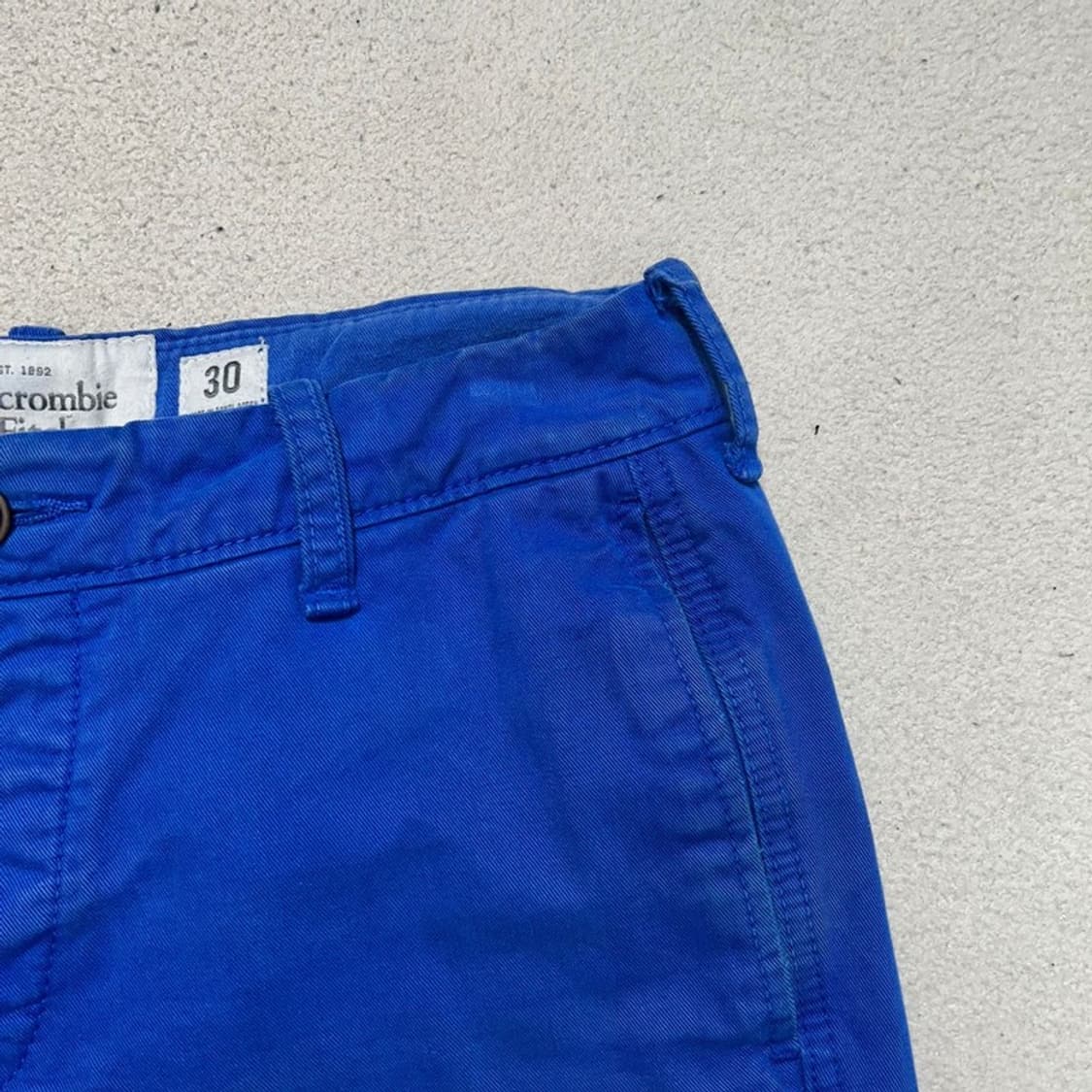 ABERCROMBIE & FITCH 코튼 쇼츠 반바지 30 상품이미지2