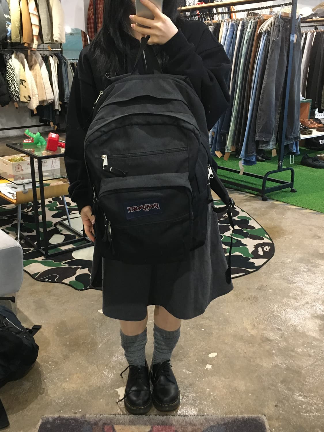 잔스포츠 빅 스튜던트 백팩 블랙 상품이미지4