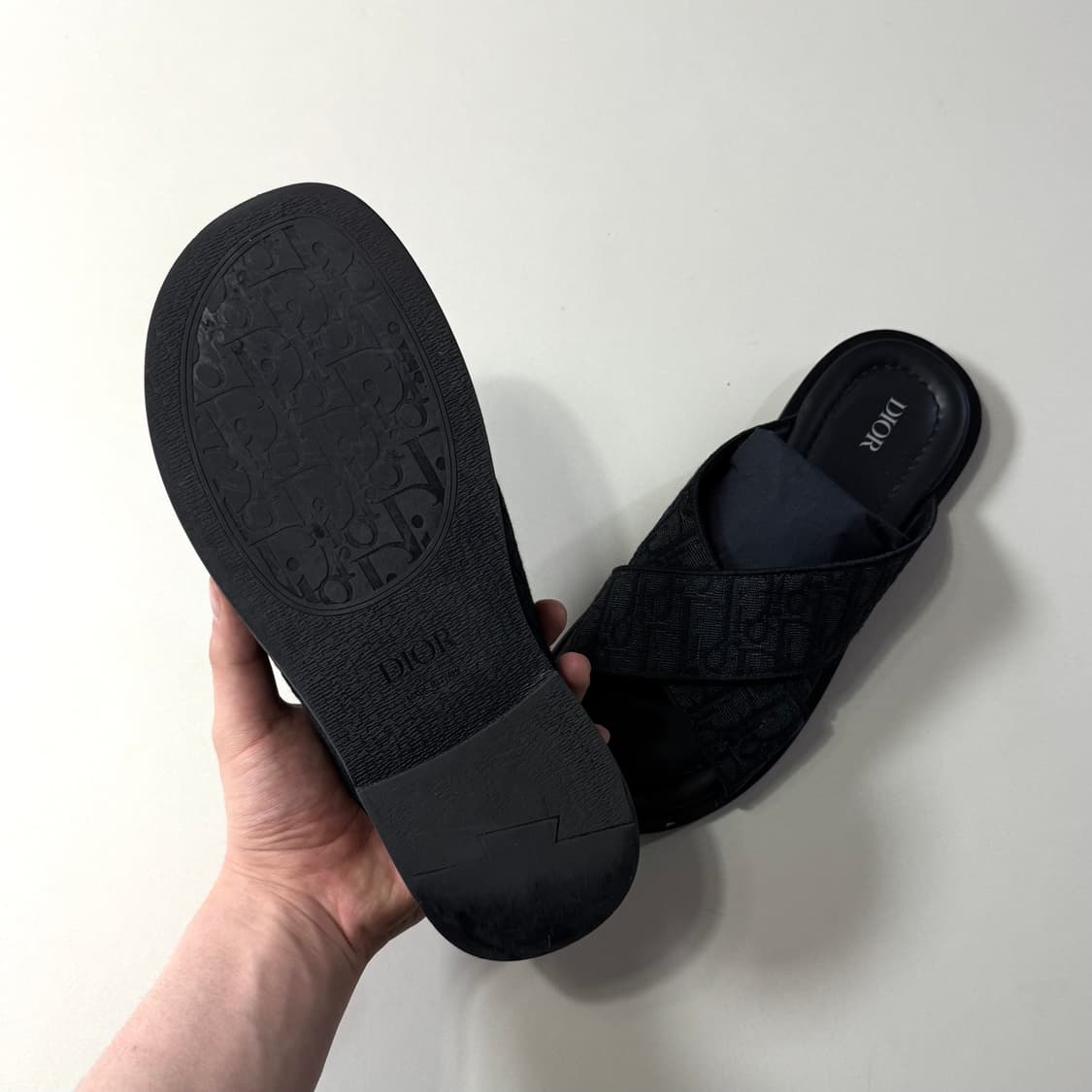 [백화점판/당일출고]디올 오블리크 알리아스 슬리퍼 상품이미지5
