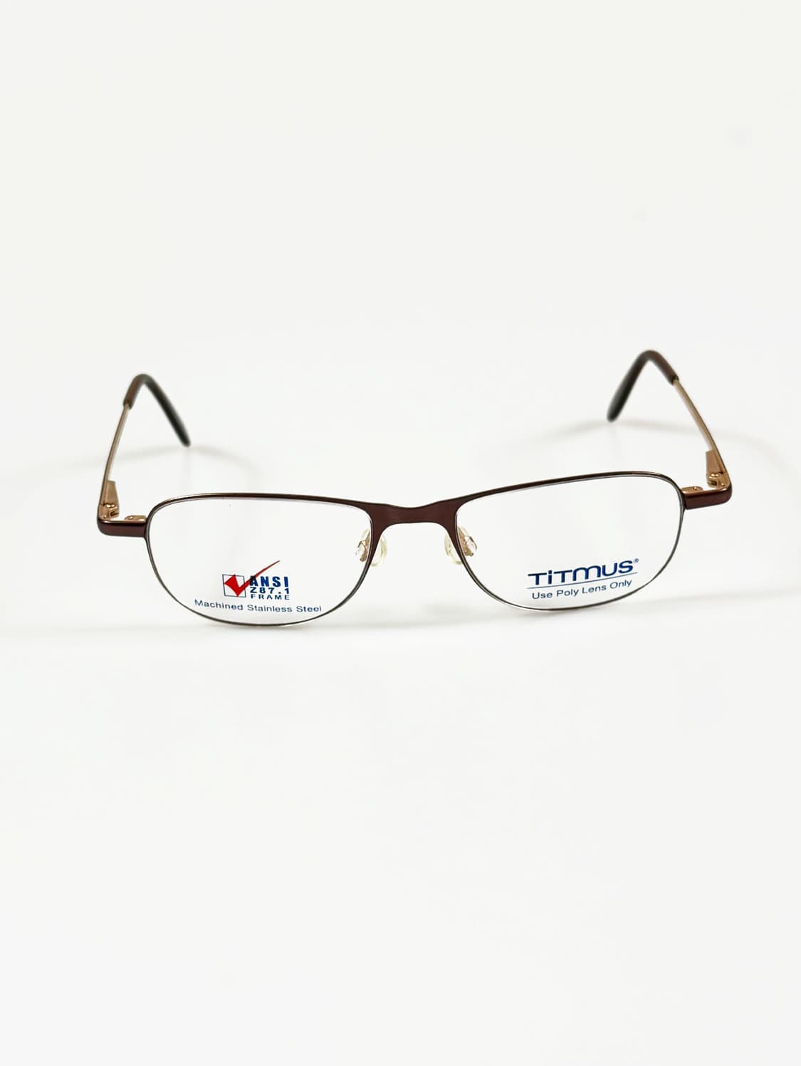 TITMUS 티타늄 슬림 스퀘어 프레임 빈티지 안경 상품이미지1