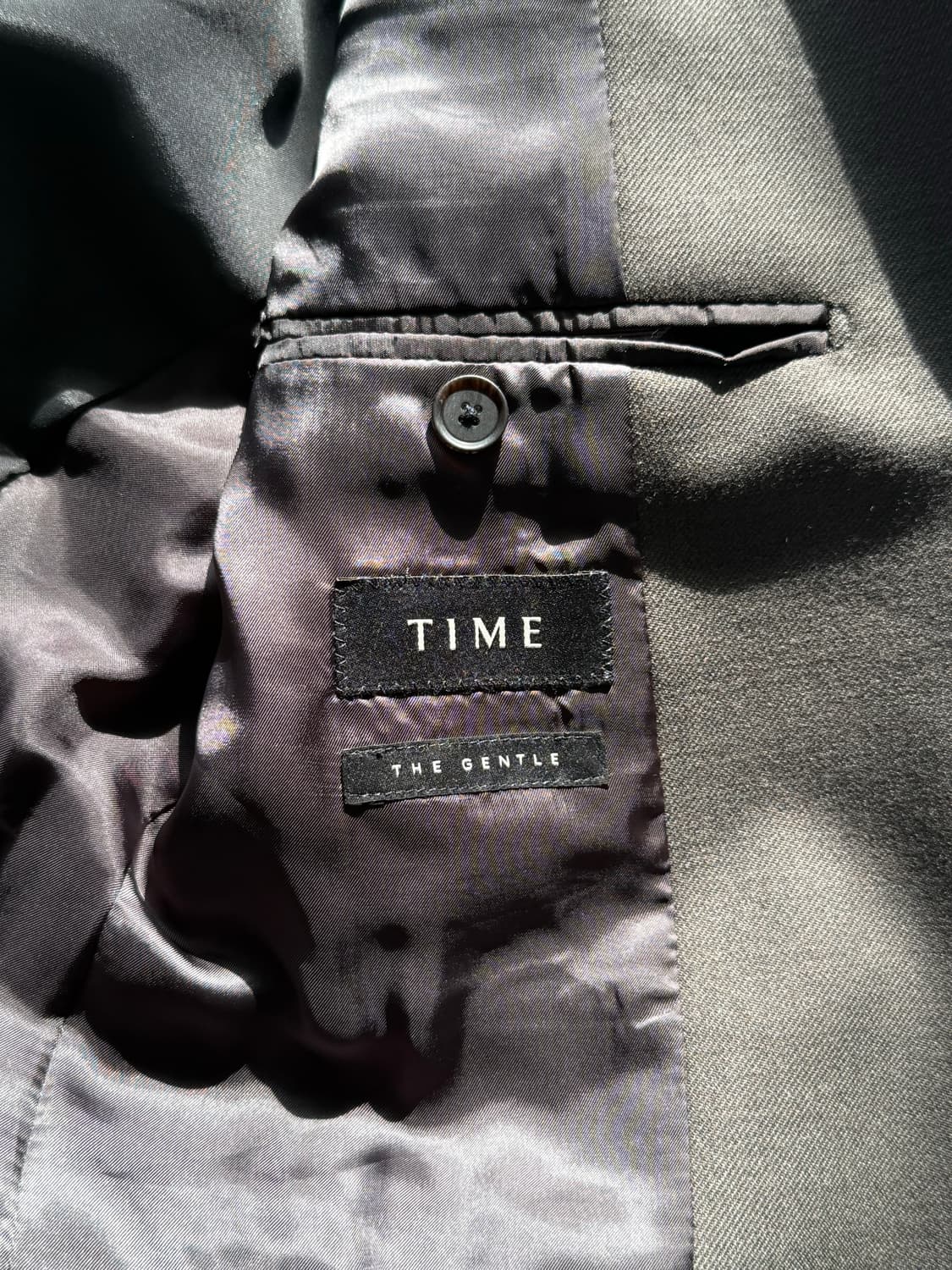 (새상품)타임 옴므 2버튼 울 자켓 95 상품이미지6