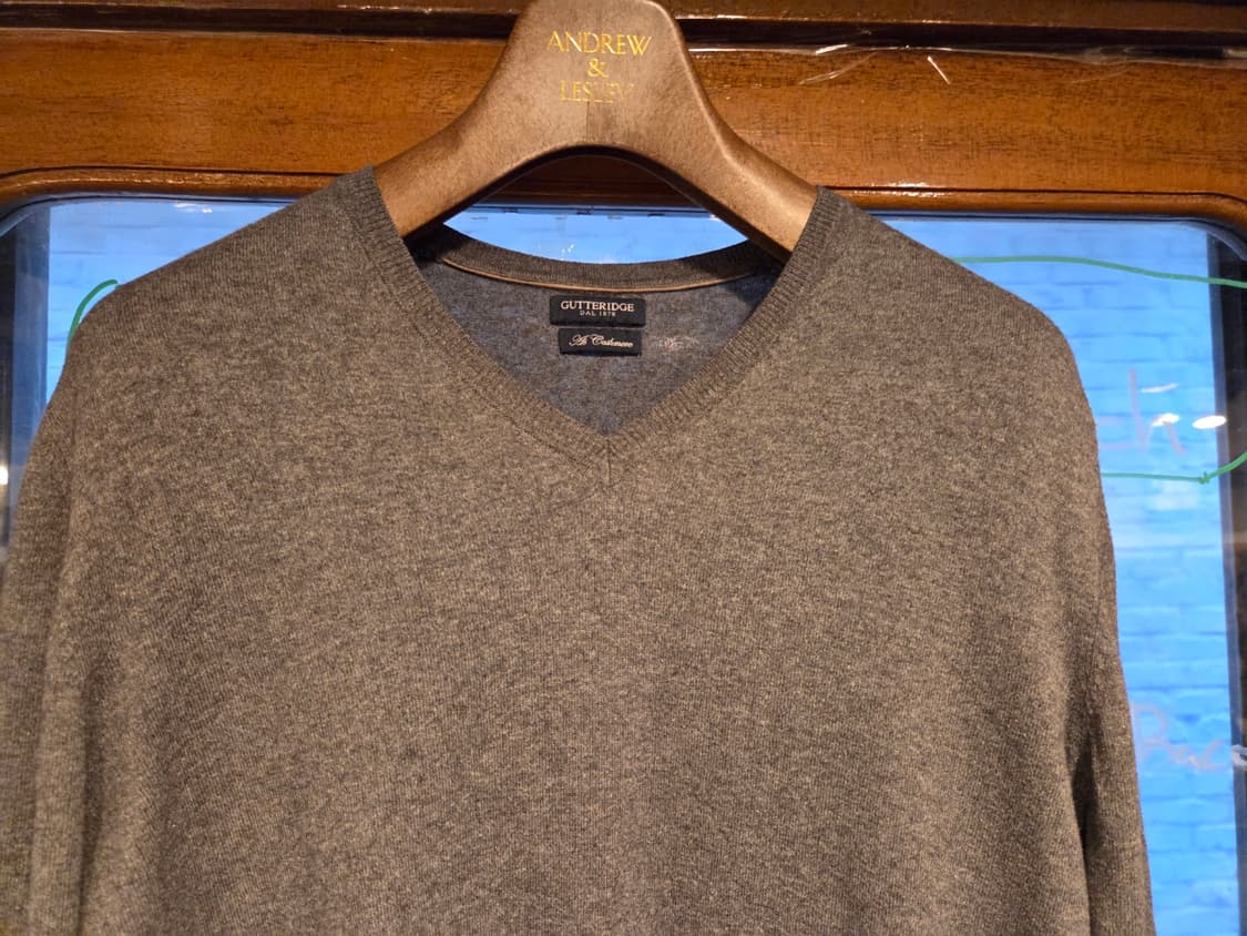 GUTTERIDGE 캐시미어 니트 상품이미지2