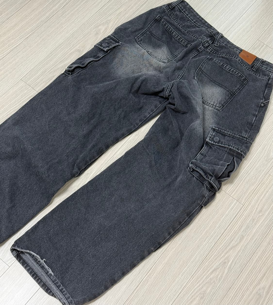 디미트리 블랙 카고 흑청 데님 상품이미지2