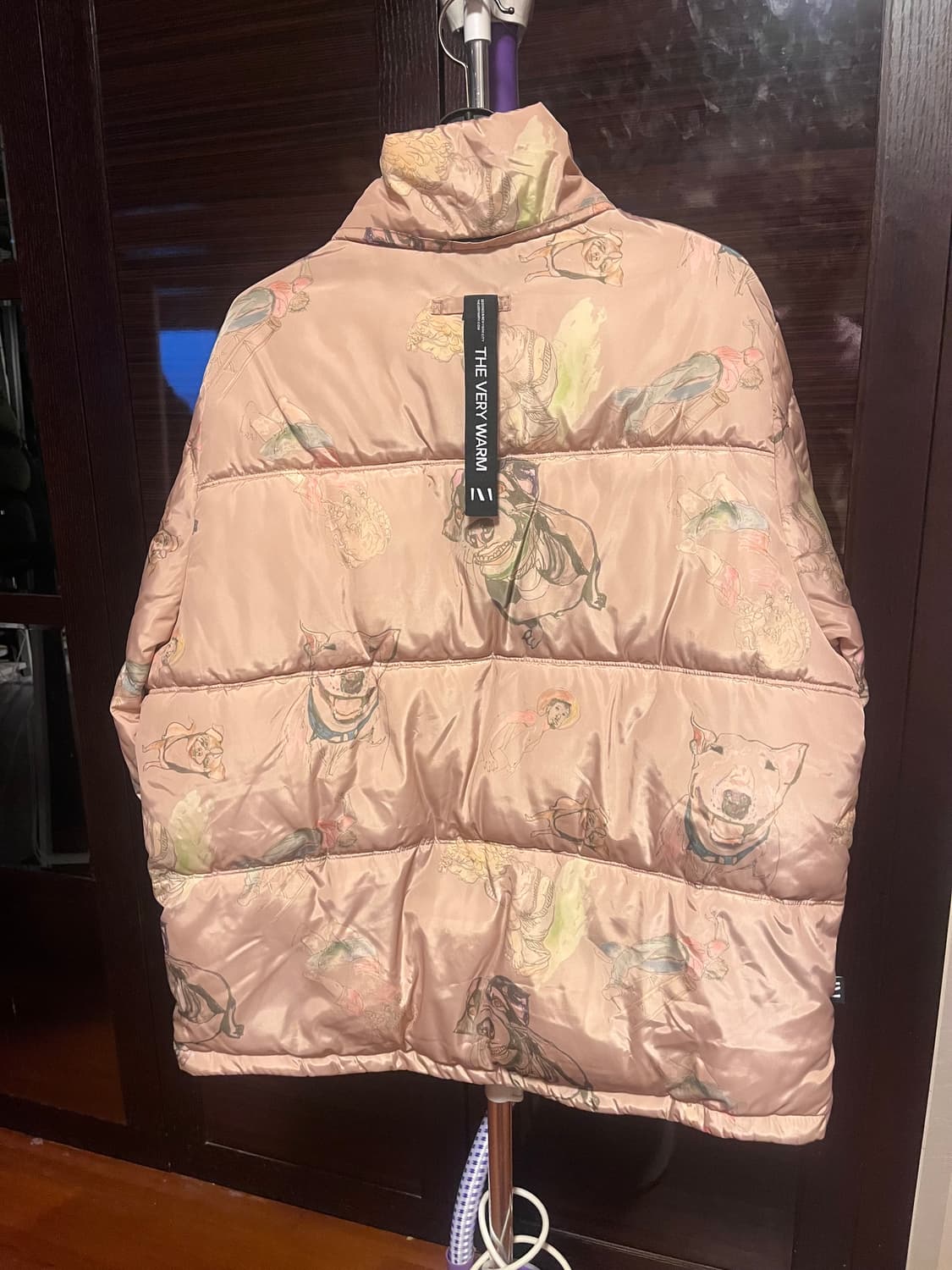 [남성L]더베리웜 애니멀패턴 패딩 상품이미지3